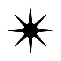 star icon on white background for graphic and web design. Simple sign. Internet concept symbol for website button or mobile app vector