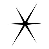 Starburst, sunburst element. Radial, radiating, concentric lines icon vector
