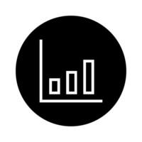 Chart Icon illustration design. suitable for info graphics, websites, print media and interfaces. vector