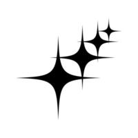Sparkle, starburst, sunburst shape element. Radial, radiating, concentric lines icon vector