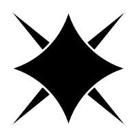 Starburst, sunburst icon. Simple illustration of starburst, sunburst icon for web. vector