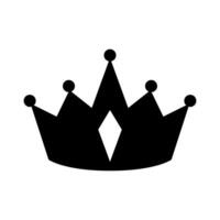 Crown Icon in trendy flat style isolated on white background. Crown symbol for your web site design, logo, app. vector