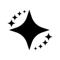 Star icon or symbol on white background for graphic and web design. Simple sign. Internet concept symbol for website button or mobile app. vector