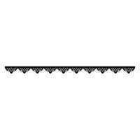 Decorative element for design. Template for laser cutting. illustration. vector