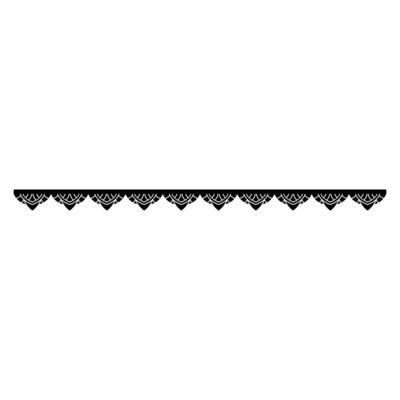 Decorative element for design. Template for laser cutting. illustration.