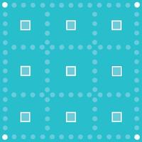 A blue square pattern with white squares vector