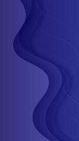 Abstract background blue gradient curve vector