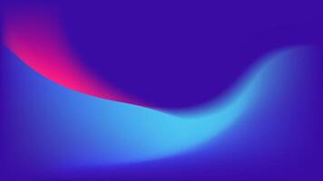 Dynamic Fluid Waves in Vibrant Blue and Pink Tones Background vector