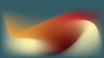 Abstract Flow, Vibrant Colors and Soft Curves in Motion vector