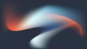 Abstract Flow of Colors in a Dreamy Atmosphere vector