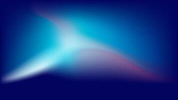 Abstract Blue Glow with Soft Light Effects vector