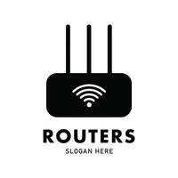 Router Icon Design for Web and Mobile Applications vector