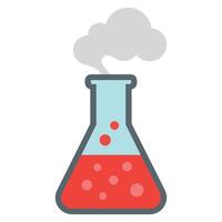 chemistry flask illustration, science digital files, science department clipart , scientist Design Sublimation vector