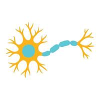 Neuron Cell illustration, Neuron Cell science isolated, science department clipart , scientist Design Sublimation vector