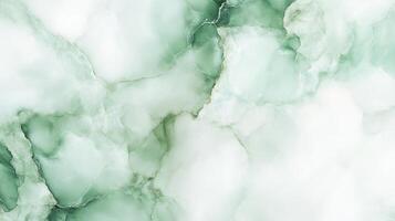Green marbled texture with light and dark hues abstract pattern backdrop photo