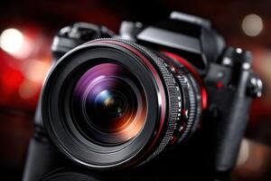 of a Modern Professional Camera Lens photo