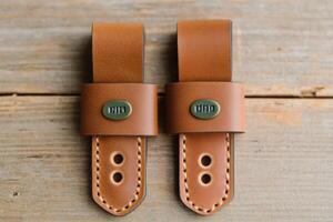 Handcrafted Brown Leather Watch Straps Premium Quality and Design photo