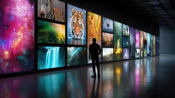Wall of Wonders A Visual Journey Through Nature's Splendor photo