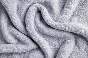 View of a Soft, Gray Towel Texture photo