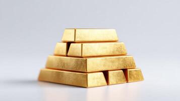 Golden Pyramid of Wealth A Stacked Investment photo
