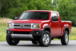 Stunning Red Pickup Truck A Powerful and Reliable Choice for the Modern Driver photo