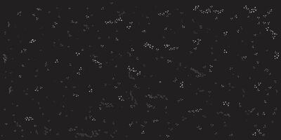 Abstract snow, stars fairy twinkling lights rain drops dark background with small particles of dust and debris elements. vector
