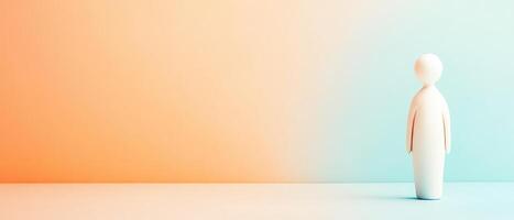 Gradient background with soft colors photo