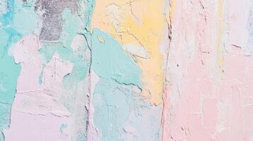 Colorful abstract wall texture in urban setting photo