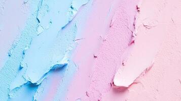 Creative pastel texture with soft colors on canvas photo