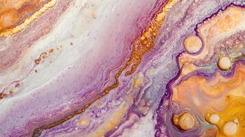 Purple and orange rock patterns design photo