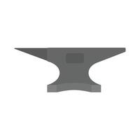 Anvil Flat Illustration. Clean Icon Design Element on Isolated White Background vector