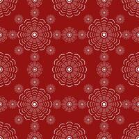 Beautiful floral pattern. Floral ethnic pattern design for fabric, clothing, textile, background, print vector
