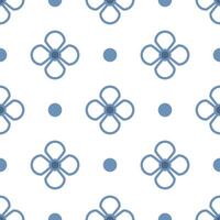 Floral pattern design for fabric, clothing, textile, background, print vector