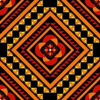 Geometric ethnic pattern background. Aztec. Navajo American. Ethnic pattern design for background, wallpaper, clothing, wrapping, embroidery vector