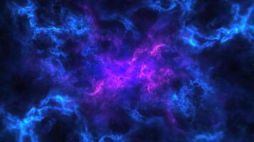 Celestial Bloom A Vibrant Galaxy of Nebula and Star Clusters in the Deep Cosmos photo