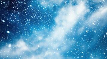 Blizzards Embrace A Symphony of Snow and Sky photo
