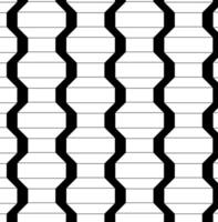 Thin line hexagon Abstract geometric pattern with lines, rhombuses A seamless background. graphic line illustration. Black and white abstract vintage 1920. vector
