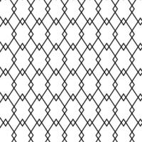 Abstract geometric pattern with rhombuses. A seamless background. Black and white texture. Graphic modern pattern For poster, flyer, banner, invitation, social media, party or sale vector