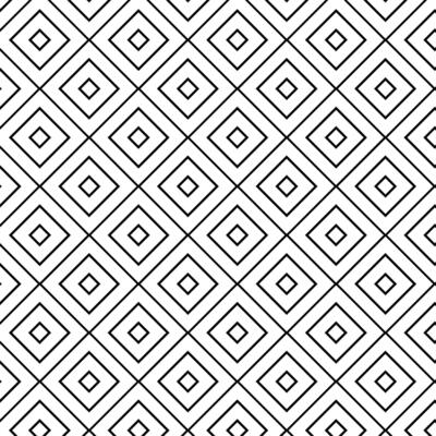 rhombus Geometry seamless pattern. graphic line illustration. Black and white abstract For poster, party invitation, backdrop, ad, sale promotion, print for t-shirt