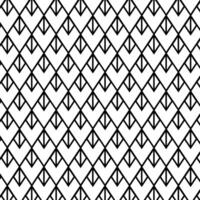 Art deco seamless pattern. Repeating line patern. Abstract diamond lattice rhomb Geometry seamless pattern. graphic line illustration. Black and white abstract For logo, web, package, sticker. vector