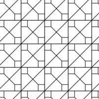 Triangular prism Geometry seamless pattern. graphic line illustration. Black and white abstract Geometrical abstract repeating tiles from triangles. For logo, web, package, sticker. vector
