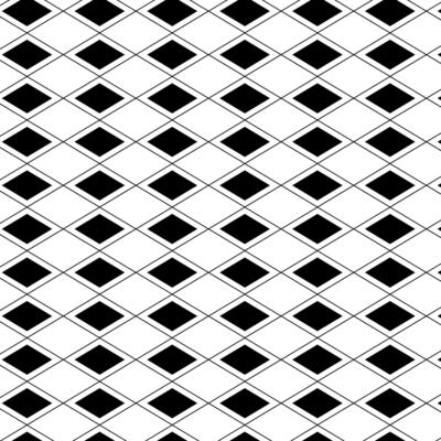 Crossed diagonal lines rhombus Geometric texture. Seamless repeating pattern. illustration. Black and white abstract vintage 1920 for package, vacation design, fabric and textile.