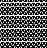 triangle Geometry seamless pattern. graphic line illustration. Black and white abstract Banner, poster, wrapping paper, sticker, print, modern textile design. vector