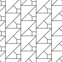 Hexagonal and triangular texture. Geometry seamless pattern. graphic line illustration. Black and white abstract background for banners, print for fabric, labels, t-shirt printing. vector