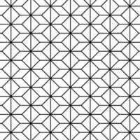 Hexagon grid line, modern triangle repeats background Geometry seamless pattern. graphic line illustration. Black and white abstract for package, vacation design, fabric and textile. vector