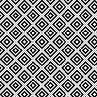 Abstract geometric pattern with lines, rhombuses A seamless background. Black and white texture Sample poster, party invitation, holiday banner, postcard. vector
