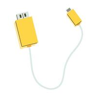 Modern Digital Devices Smart Tech Gadgets in Flat Design vector