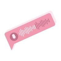 Podcast Creation and Listening Tool, Like Recording, Speech Bubbles, and Audio Controls. vector
