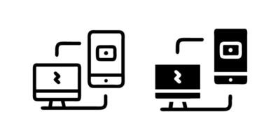 icon set featuring two factor authentication symbols, ideal for security and technology designs. vector