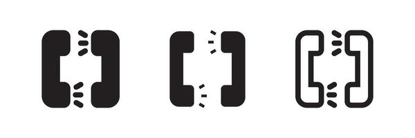 Communication icon set for contact tools, business interaction, messaging support, and online collaboration vector